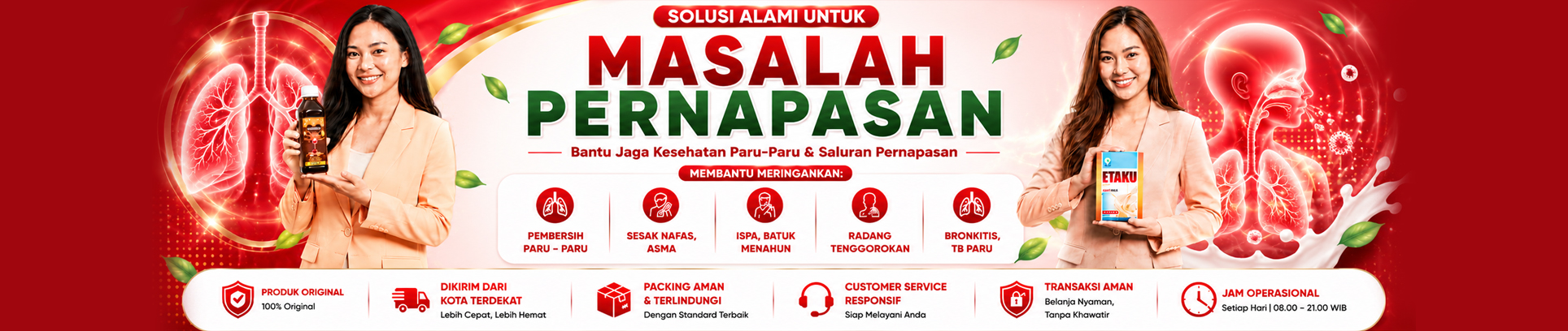 Flash Sale Herbal Pernapasan